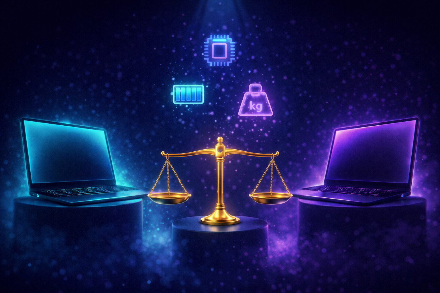 Illustration: Comparatif d'ordinateur portable