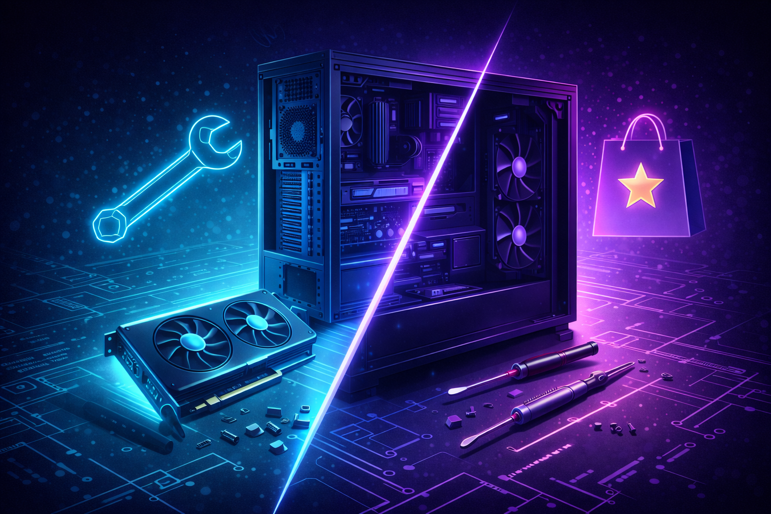 Illustration: Réparation d'ordinateur et guide d'achat PC Gamer au Québec