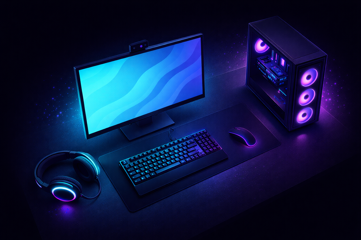 Illustration: Setup Gaming Complet 2025 — Budget et Liste Complète au Québec